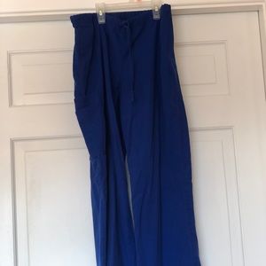 SB scrub pants royal blue